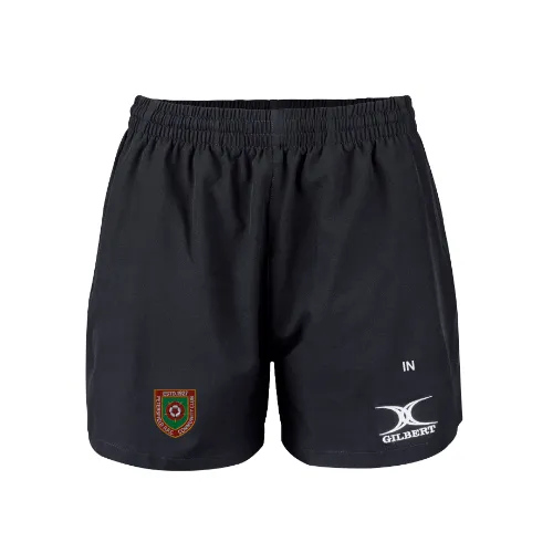 gilbert-rugby-petersfield-rfc-photon-pantaloncini-leisure-donna-nero image 1
