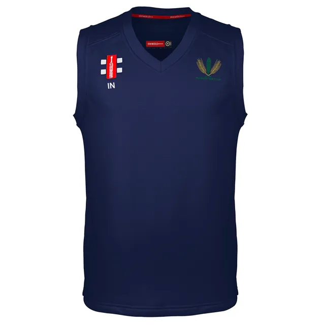 gray-nicolls-pro-performance-slipover-high-roding-cc-junior-navy-maglia-cricket- image 1