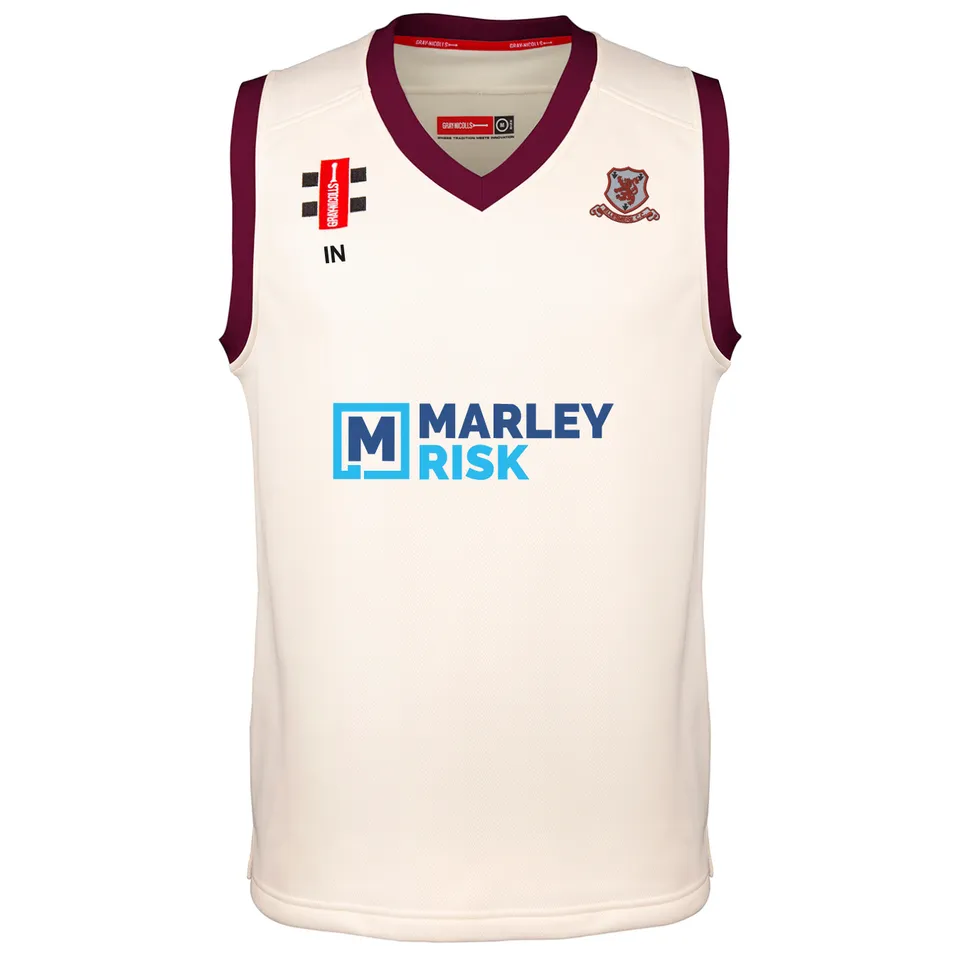 gray-nicolls-ellesmere-senior-pro-performance-slipover-match-avorio-bordeaux-con image 1