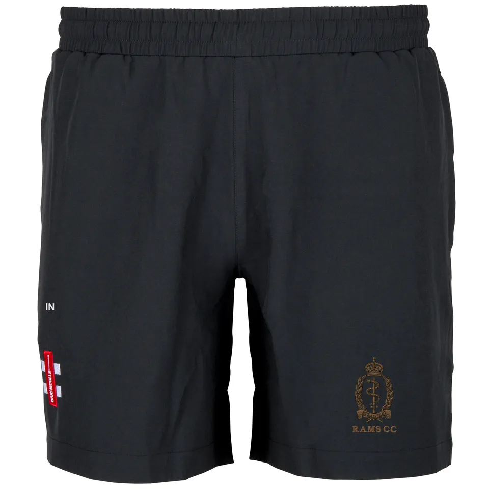 gray-nicolls-royal-army-medical-services-senior-pantaloncini-velocity-neri image 1