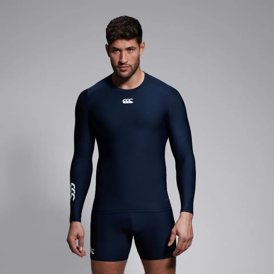 canterbury-thermoreg-maglia-termica-manica-lunga-uomo-blu-navy image 1