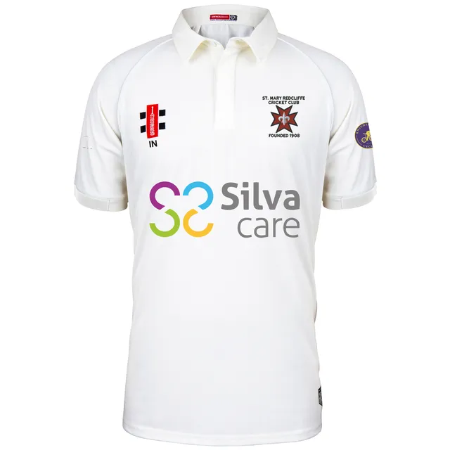 gray-nicolls-st-mary-redcliffe-senior-matrix-v2-maglia-s-s-avorio image 1