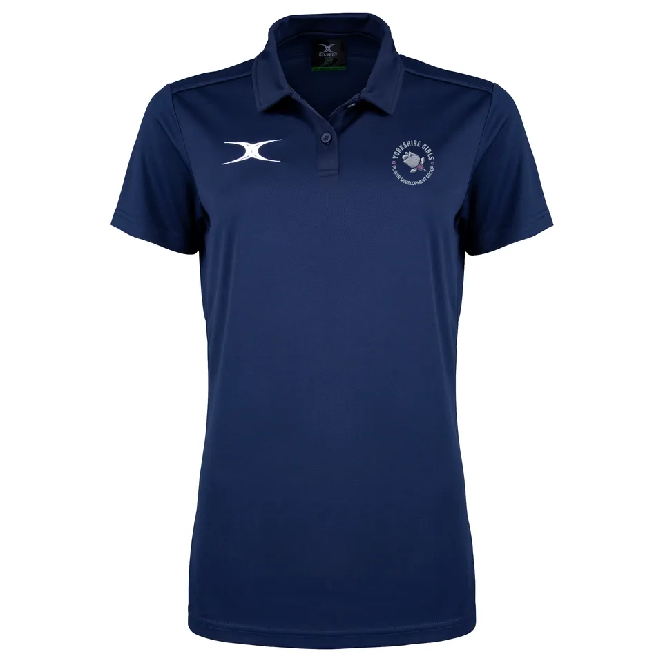 gilbert-rugby-yorkshire-pdg-senior-polo-photon-ii-manica-corta-blu-navy image 1
