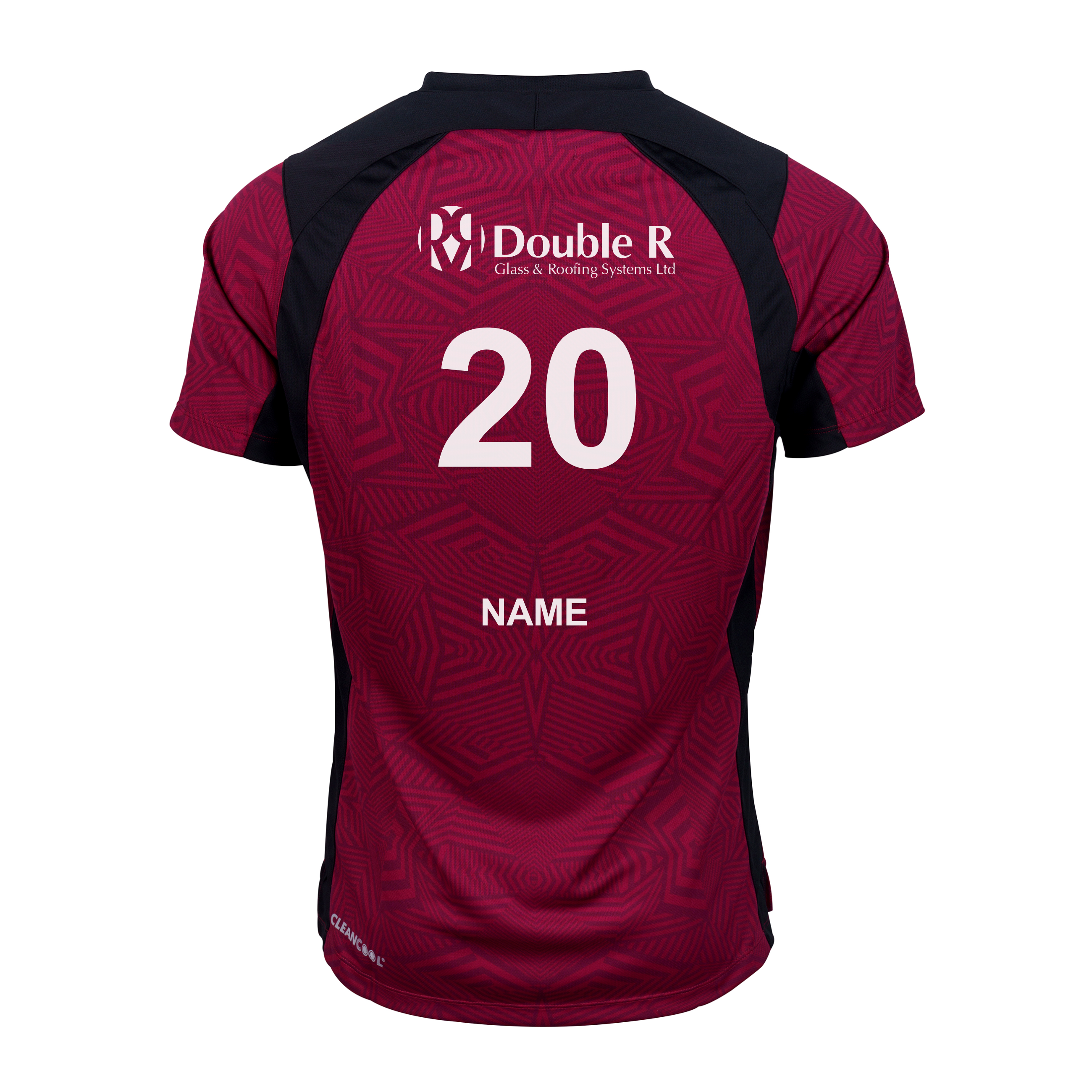 gray-nicolls-wellingborough-old-grammarians-maglia-pro-t20-s-s-maroon-black-donn image 2