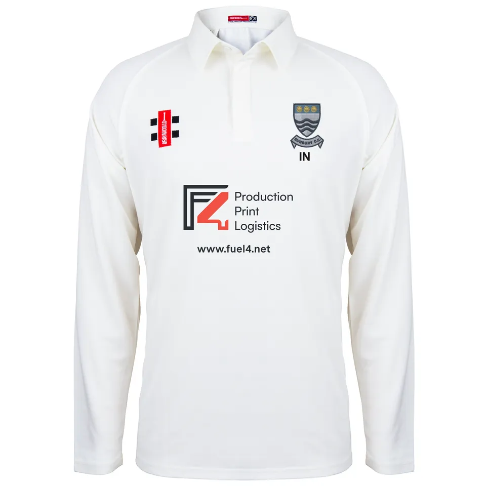 gray-nicolls-matrix-v2-maglia-cricket-manica-lunga-senior-sunbury-cc-ivory image 1