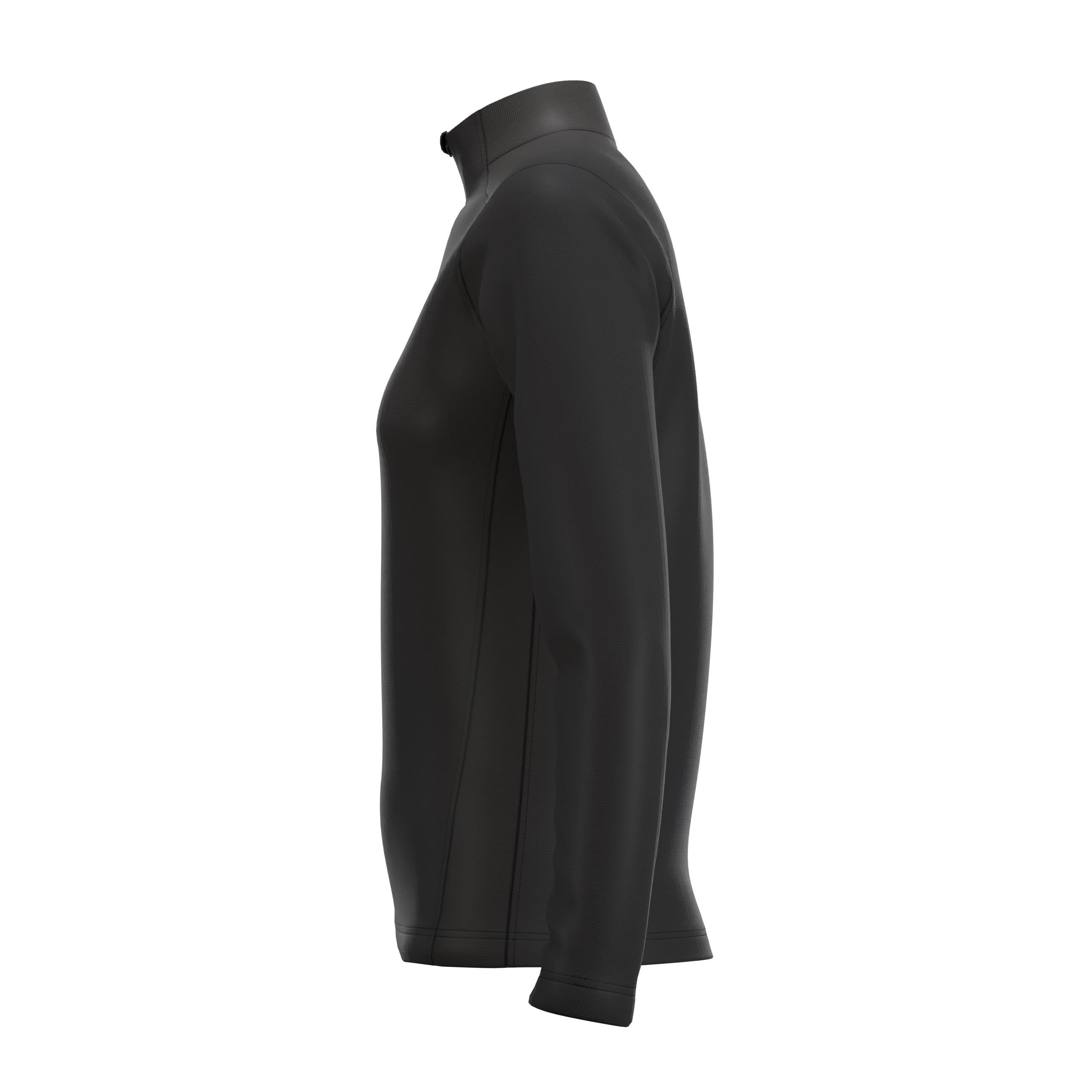 gilbert-rugby-atom-felpa-1-4-zip-donna-nero-e-blu-navy image 3