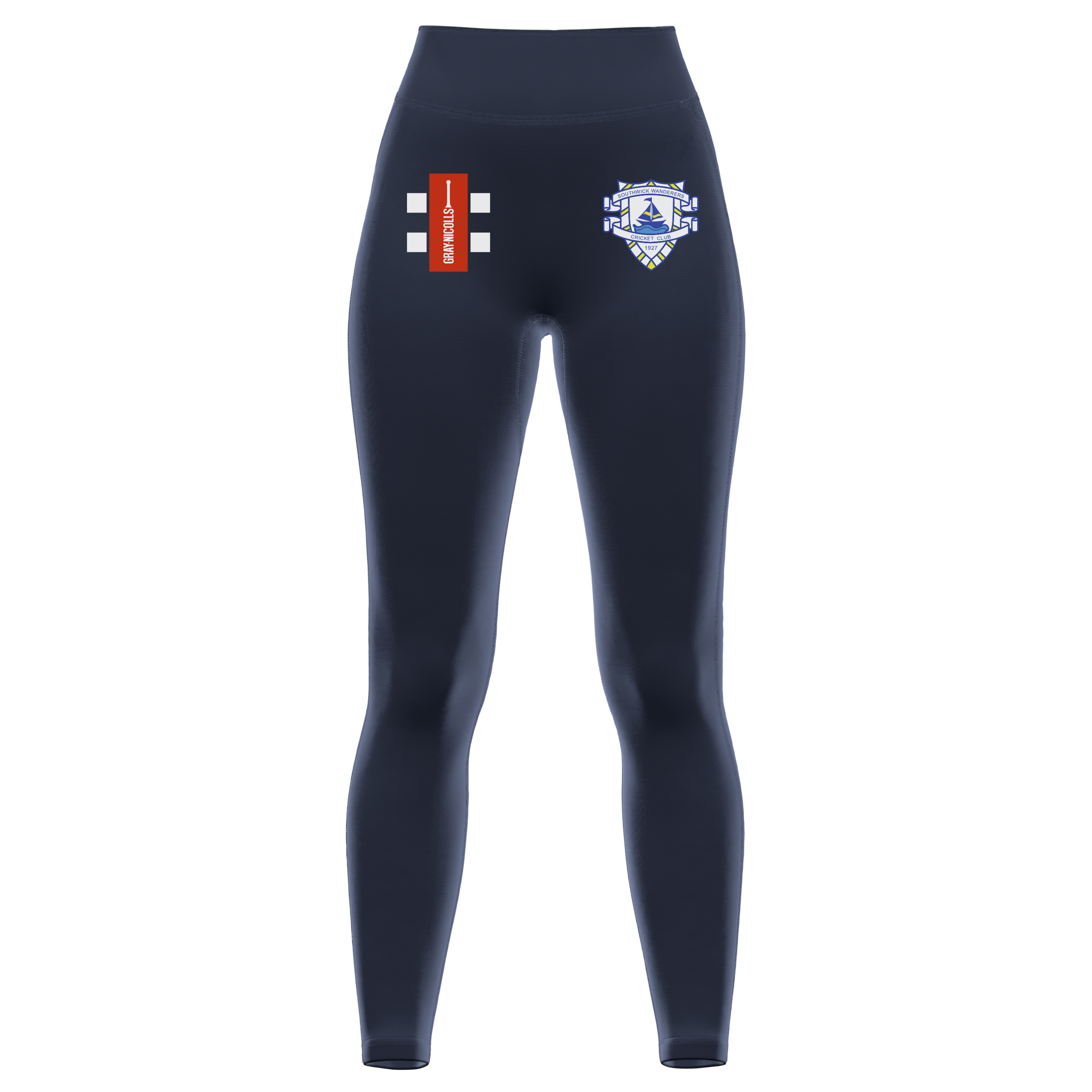 gray-nicolls-southwick-wanderers-cc-gts-leggings-donna-blu-navy-scuro image 1