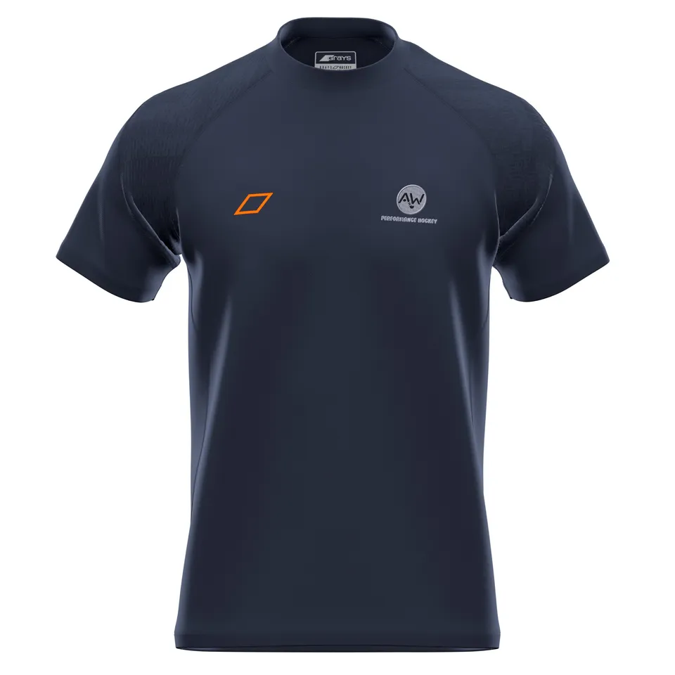 grays-gts-maglia-training-hockey-junior-blu-navy-manica-corta image 1