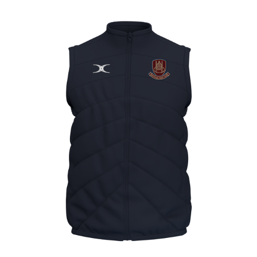 gilbert-rugby-gts-gilet-bodywarmer-senior-dark-navy-southwell-rufc image 1