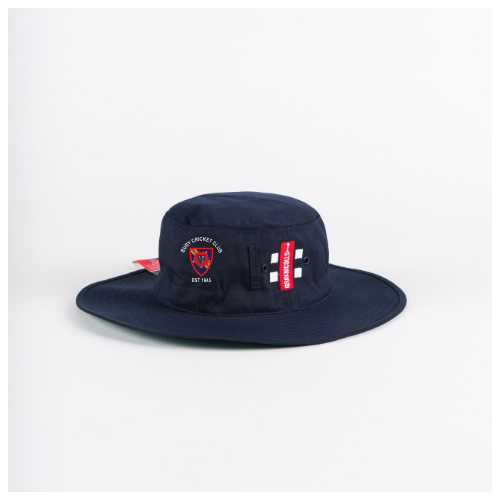 gray-nicolls-bury-cc-senior-cappello-da-sole-cricket-dark-navy image 1