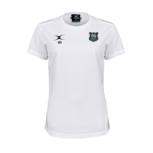 gilbert-rugby-yorkshire-rfu-t-shirt-photon-ii-donna-bianca-manica-corta image 2