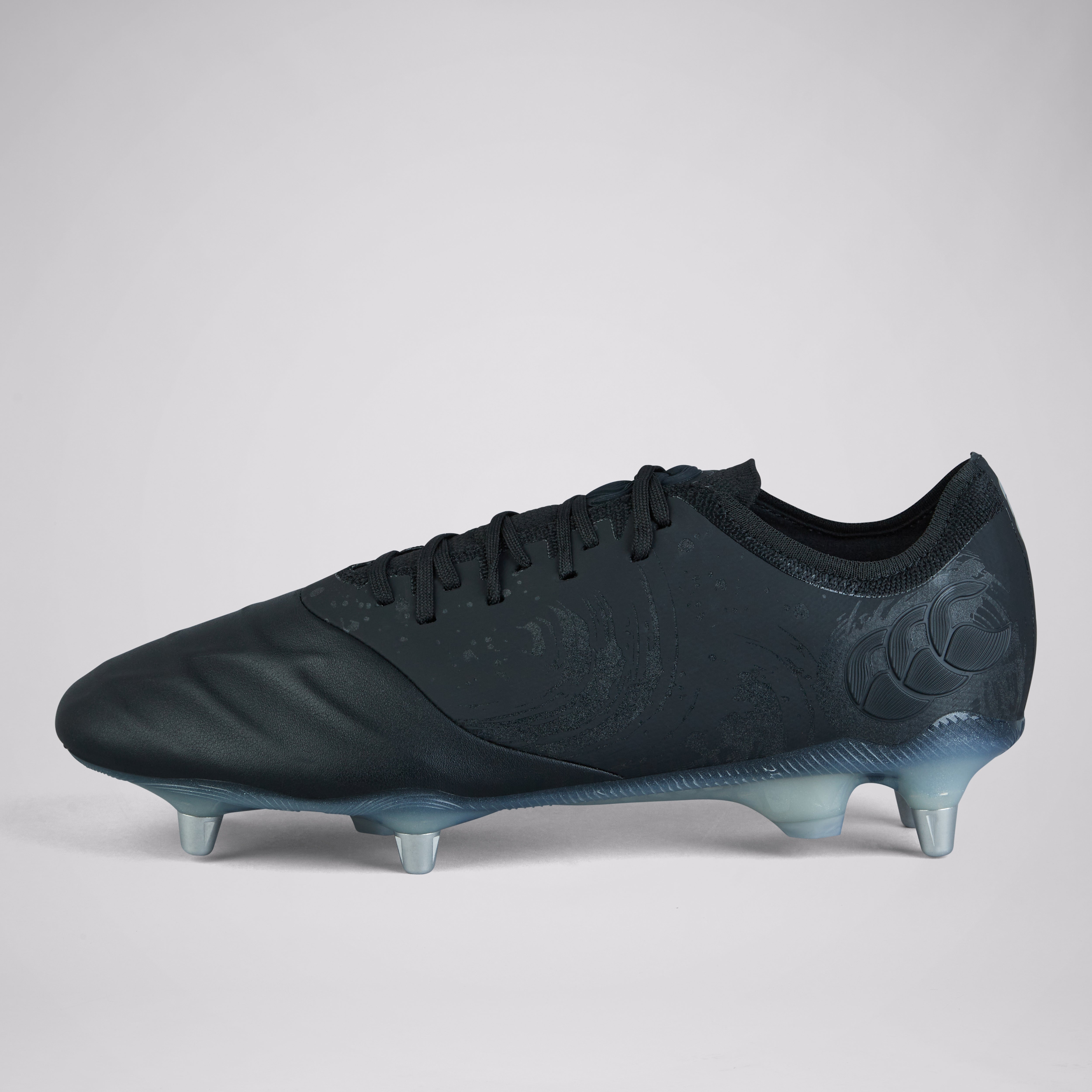 canterbury-phoenix-genesis-elite-scarpe-rugby-sg-unisex-nero-grigio image 1