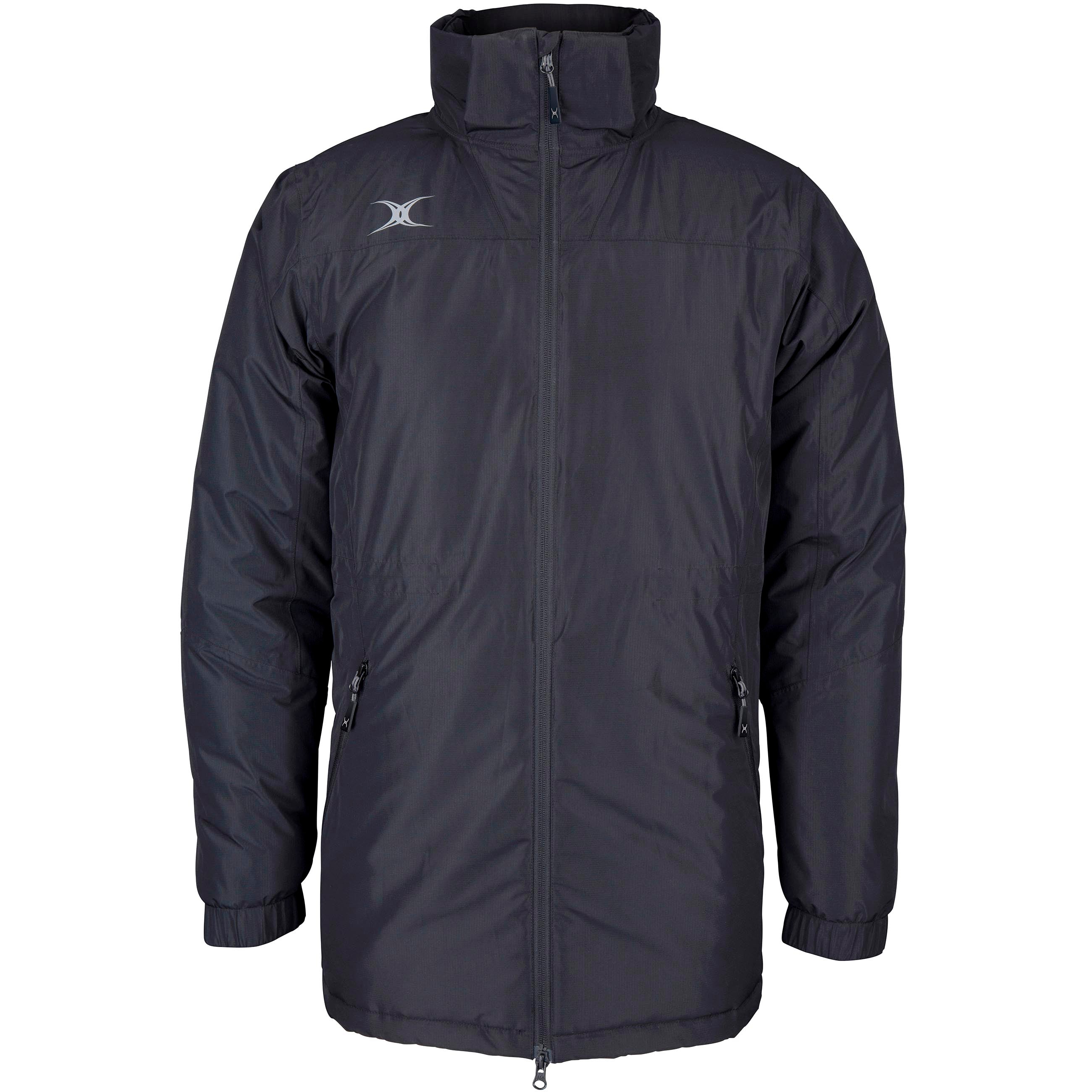 gilbert-rugby-pro-giacca-all-weather-impermeabile-nero-blu-navy image 3