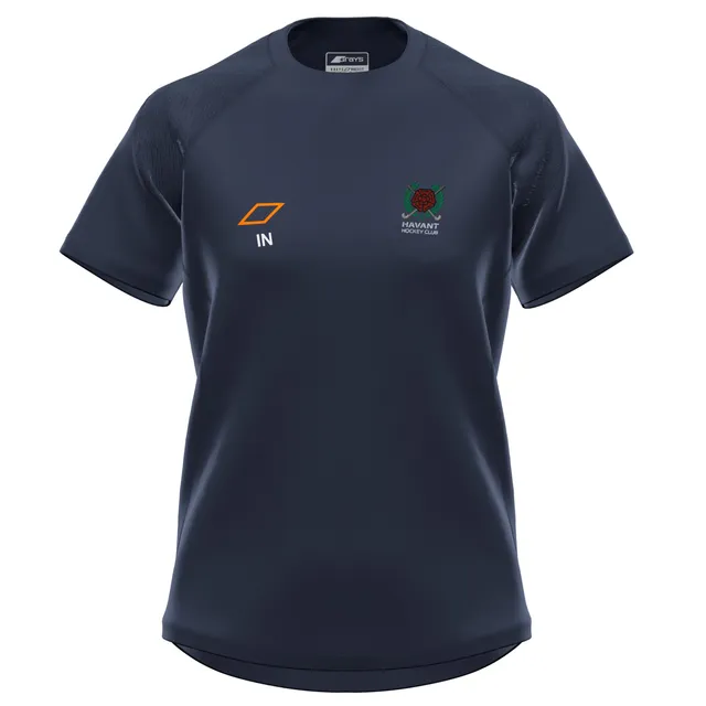 grays-havant-hc-women-s-gts-s-s-shirt-maglia-training-hockey-donna-blu-navy image 1