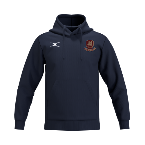 gilbert-rugby-southwell-rufc-junior-atom-felpa-con-cappuccio-blu-navy-scuro image 1