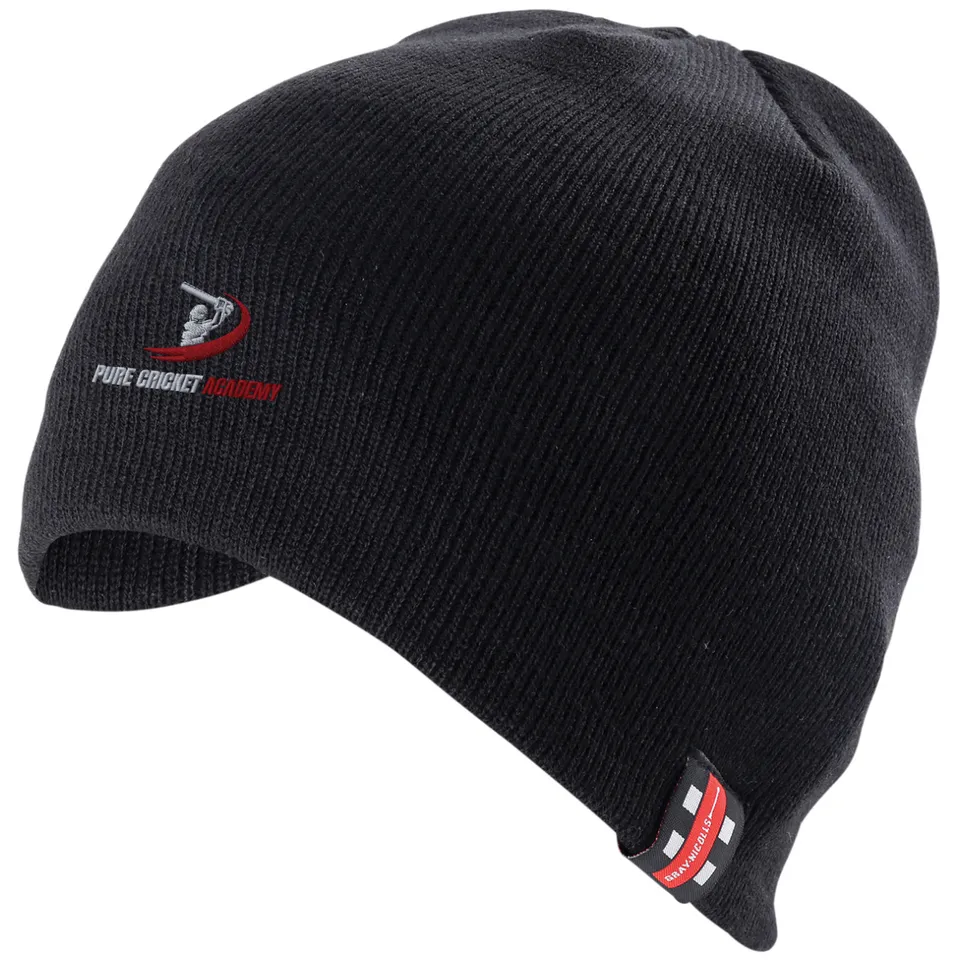 gray-nicolls-cappello-beanie-adulto-pure-cricket-academy-nero image 1