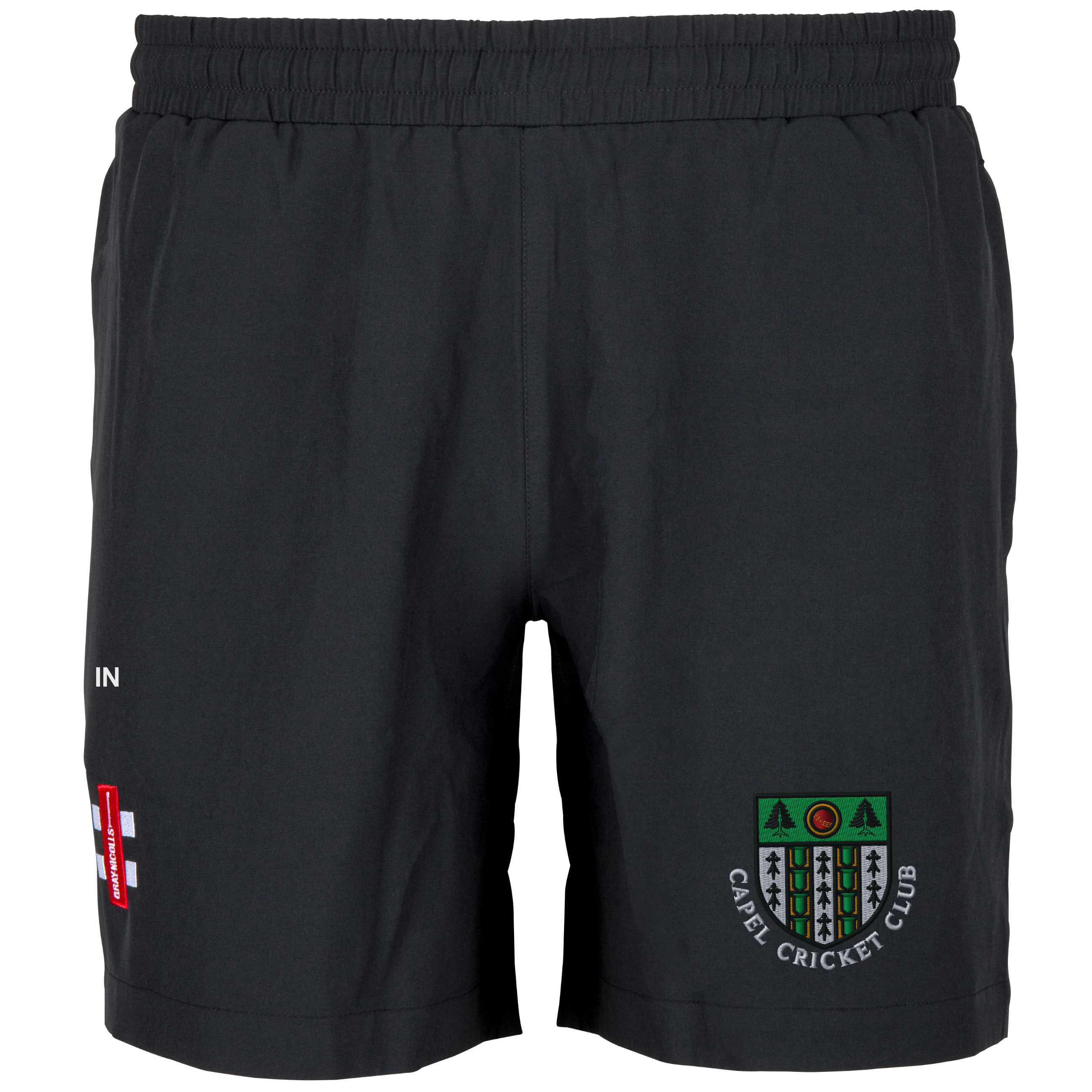 gray-nicolls-velocity-pantaloncini-cricket-junior-capel-cricket-club-surrey-nero image 1