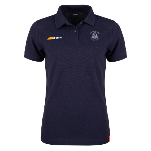 grays-south-saxons-tangent-polo-donna-blu-navy-in-cotone-organico image 1