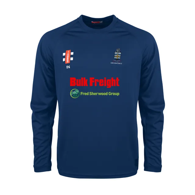 gray-nicolls-matrix-v2-maglia-manica-lunga-junior-navy image 1