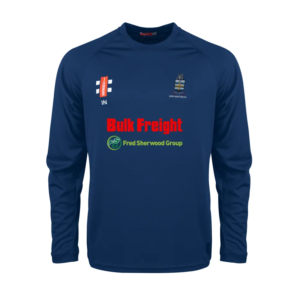 gray-nicolls-matrix-v2-maglia-manica-lunga-junior-navy image 1