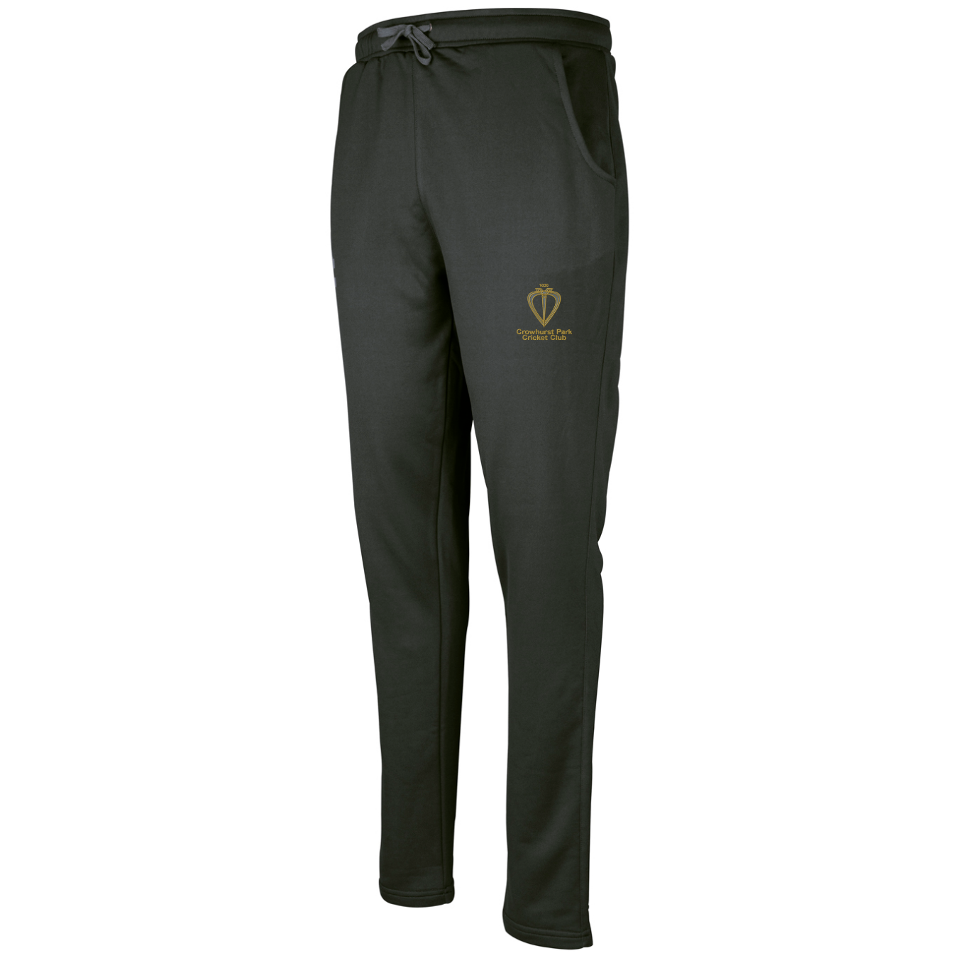gray-nicolls-crowhurst-park-cc-pro-performance-pantaloni-cricket-bambino-nero-tr image 1