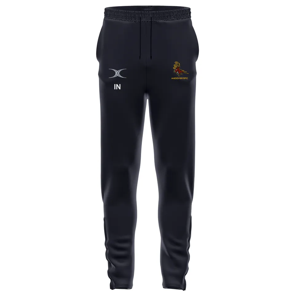 gilbert-rugby-andover-rfc-senior-gts-pantaloni-training-neri image 1