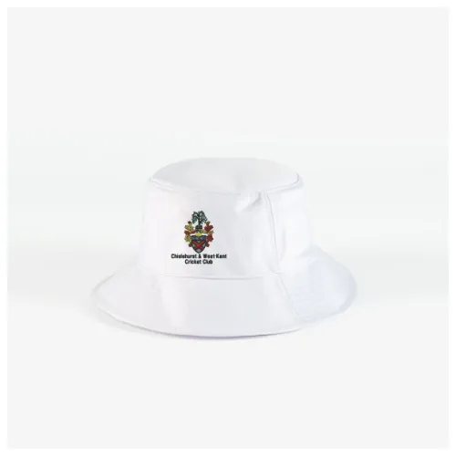 gray-nicolls-chislehurst-west-kent-cricket-club-bucket-hat-senior-white image 1