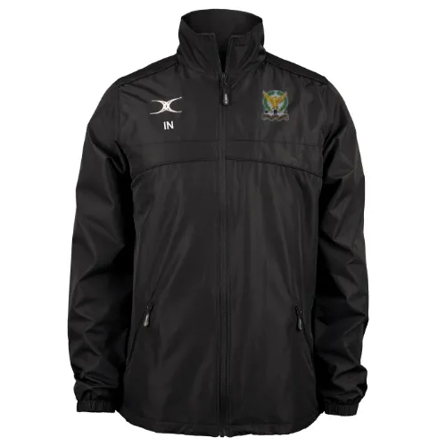 gilbert-rugby-llandaff-north-rfc-photon-giacca-full-zip-uomo-adulto-nero image 1