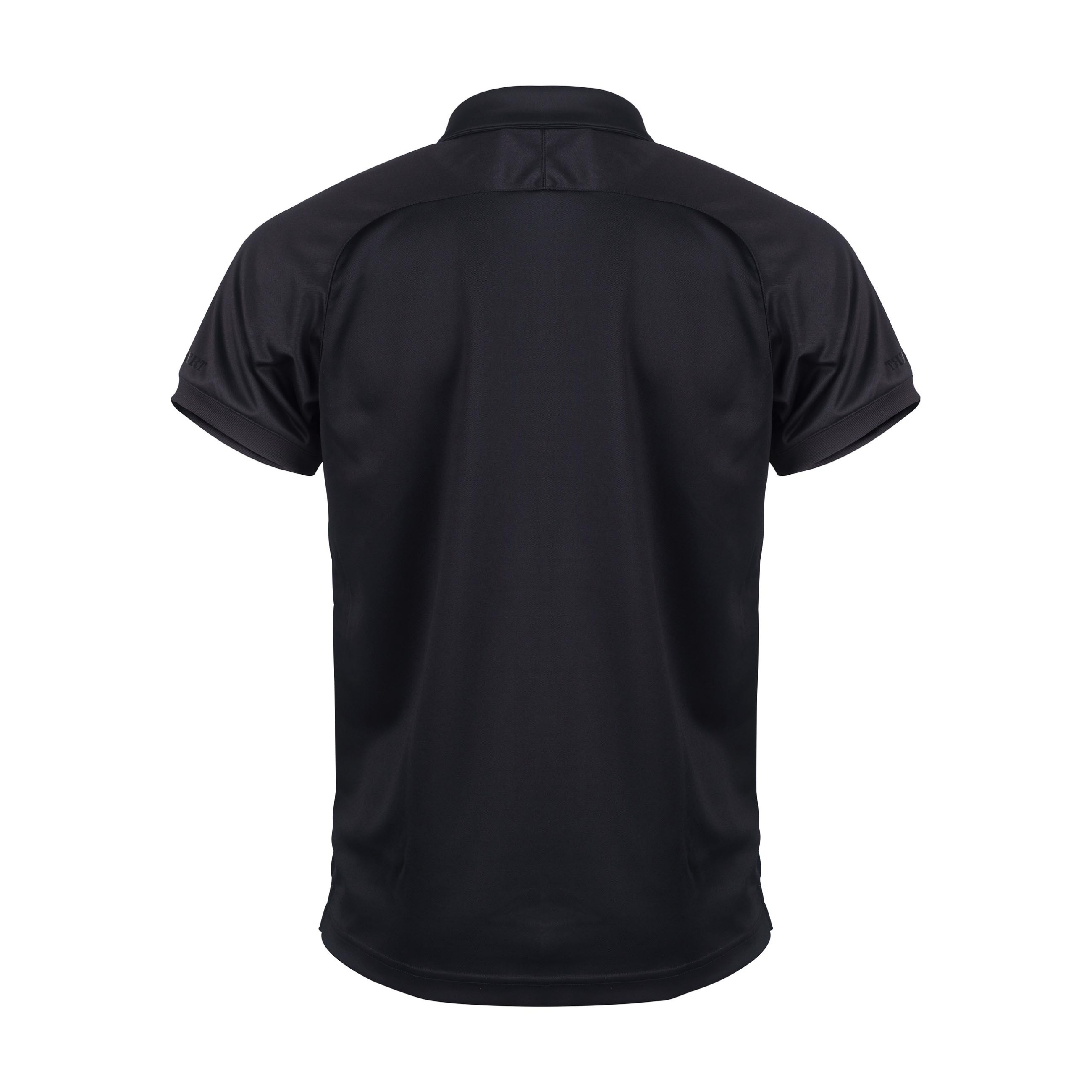 gilbert-rugby-northumberland-rfu-evo-polo-manica-corta-uomo-nera image 2