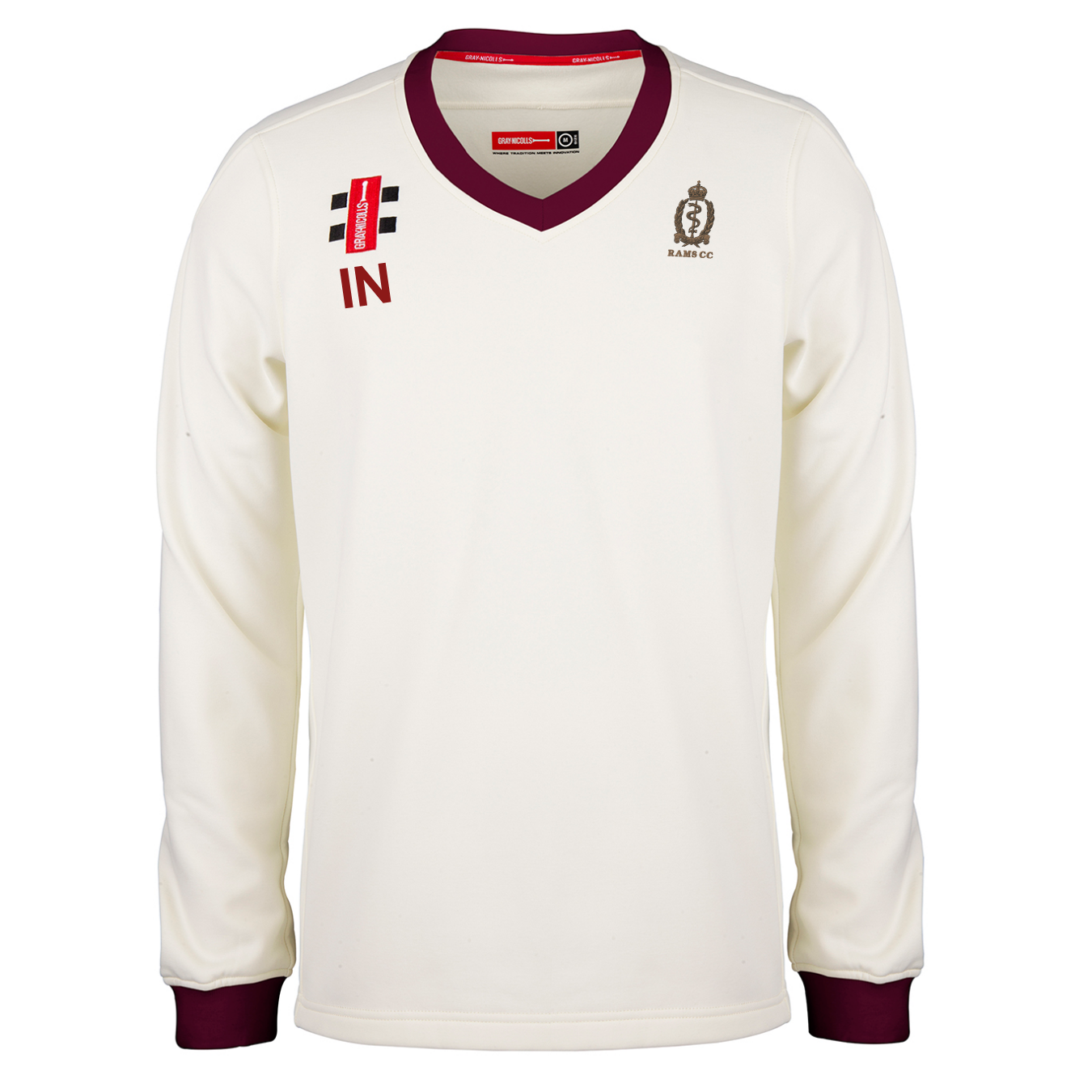 gray-nicolls-royal-army-medical-services-senior-pro-performance-maglione-match-i image 1