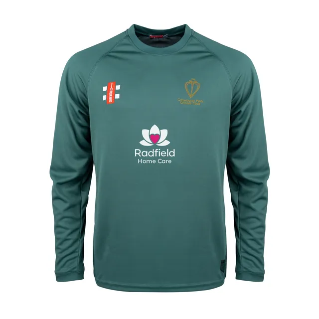 gray-nicolls-matrix-v2-maglia-cricket-manica-lunga-junior-verde-crowhurst-park-c image 1