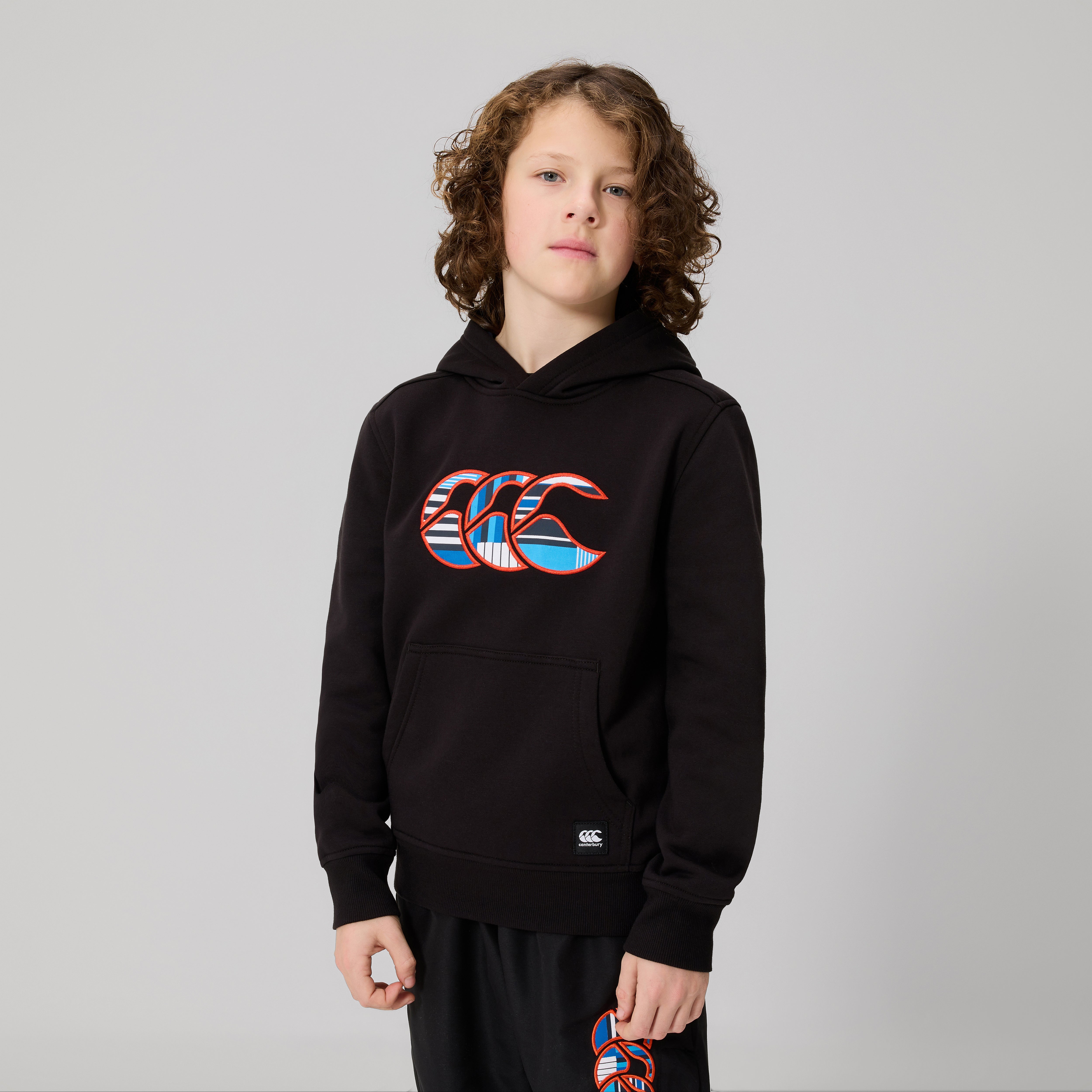 canterbury-uglies-logo-hoodie-bambino-nera image 4