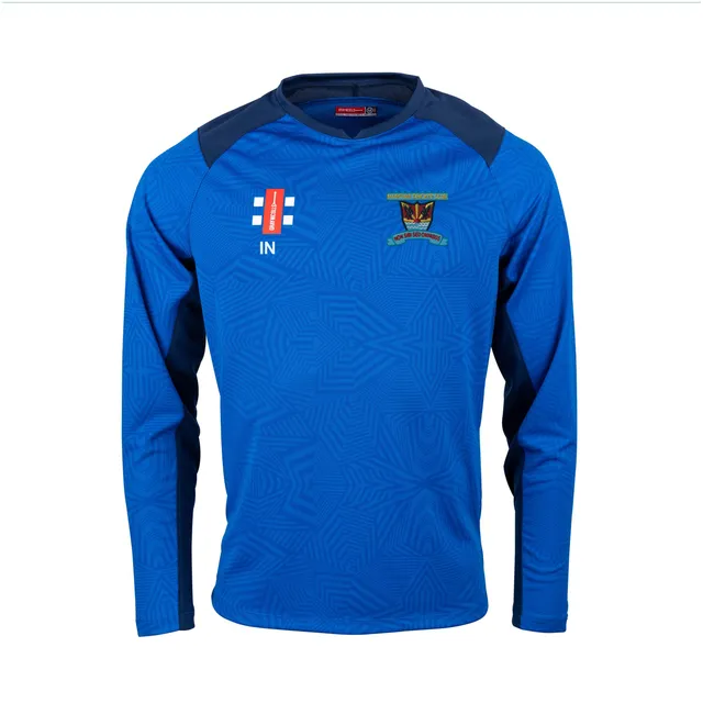 gray-nicolls-maritime-cc-maglia-pro-t20-manica-lunga-senior-royal-navy image 1