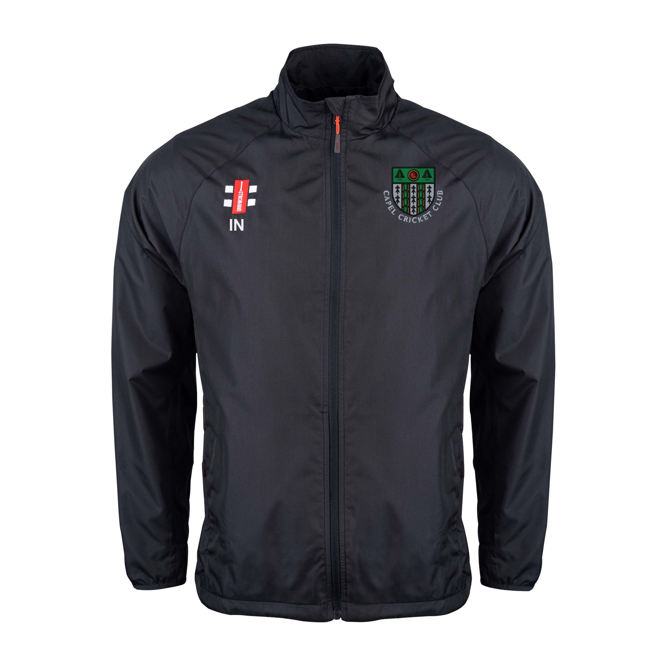 gray-nicolls-velocity-giacca-antipioggia-junior-capel-cricket-club-surrey-nero image 1
