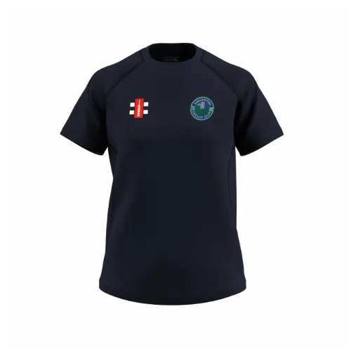 gray-nicolls-bishopston-cc-gts-t-shirt-donna-manica-corta-blu-navy image 1