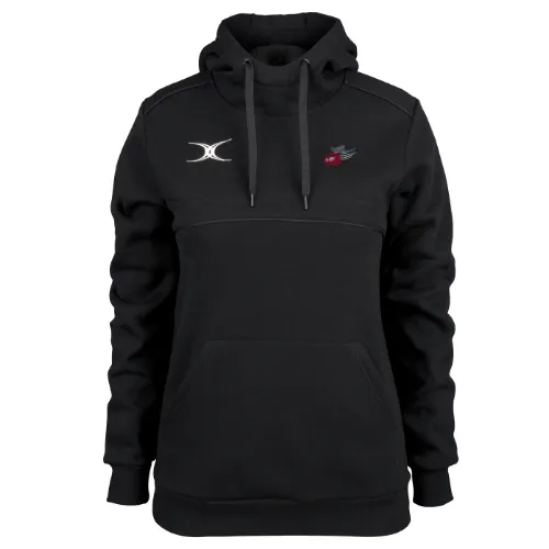 gilbert-rugby-orkney-rfc-ladies-photon-felpa-hoodie-donna-nero image 1