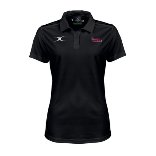 gilbert-rugby-for-the-love-of-rugby-donna-polo-photon-ii-manica-corta-nera image 1