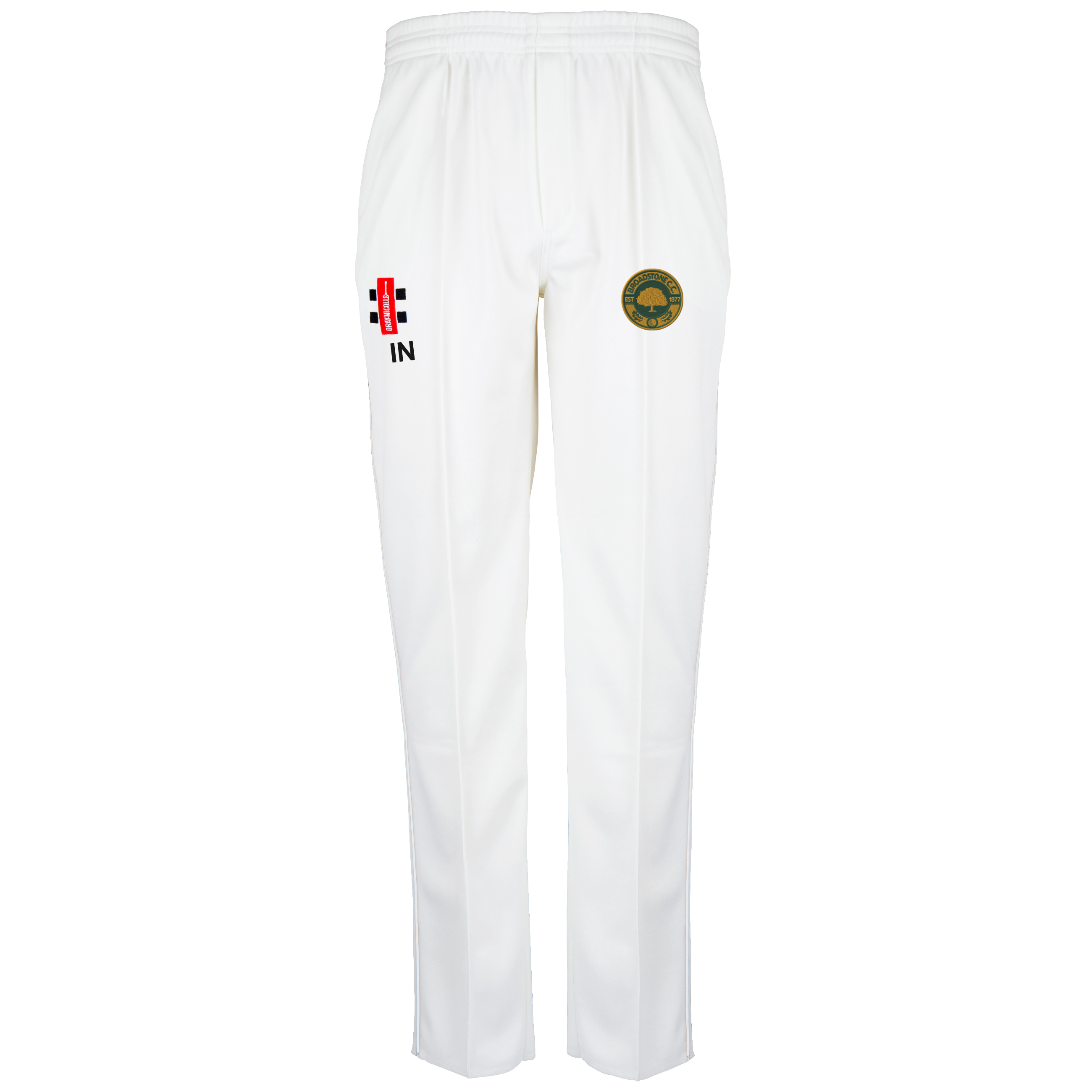 gray-nicolls-broadstone-cc-senior-matrix-v2-pantaloni-cricket-avorio image 1