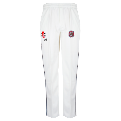 gray-nicolls-uttoxeter-cc-junior-matrix-v2-pantaloni-cricket-avorio-navy image 1