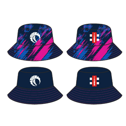 gray-nicolls-cappello-bucket-hat-cricket-scotland-blu-navy-rosa-senior image 1