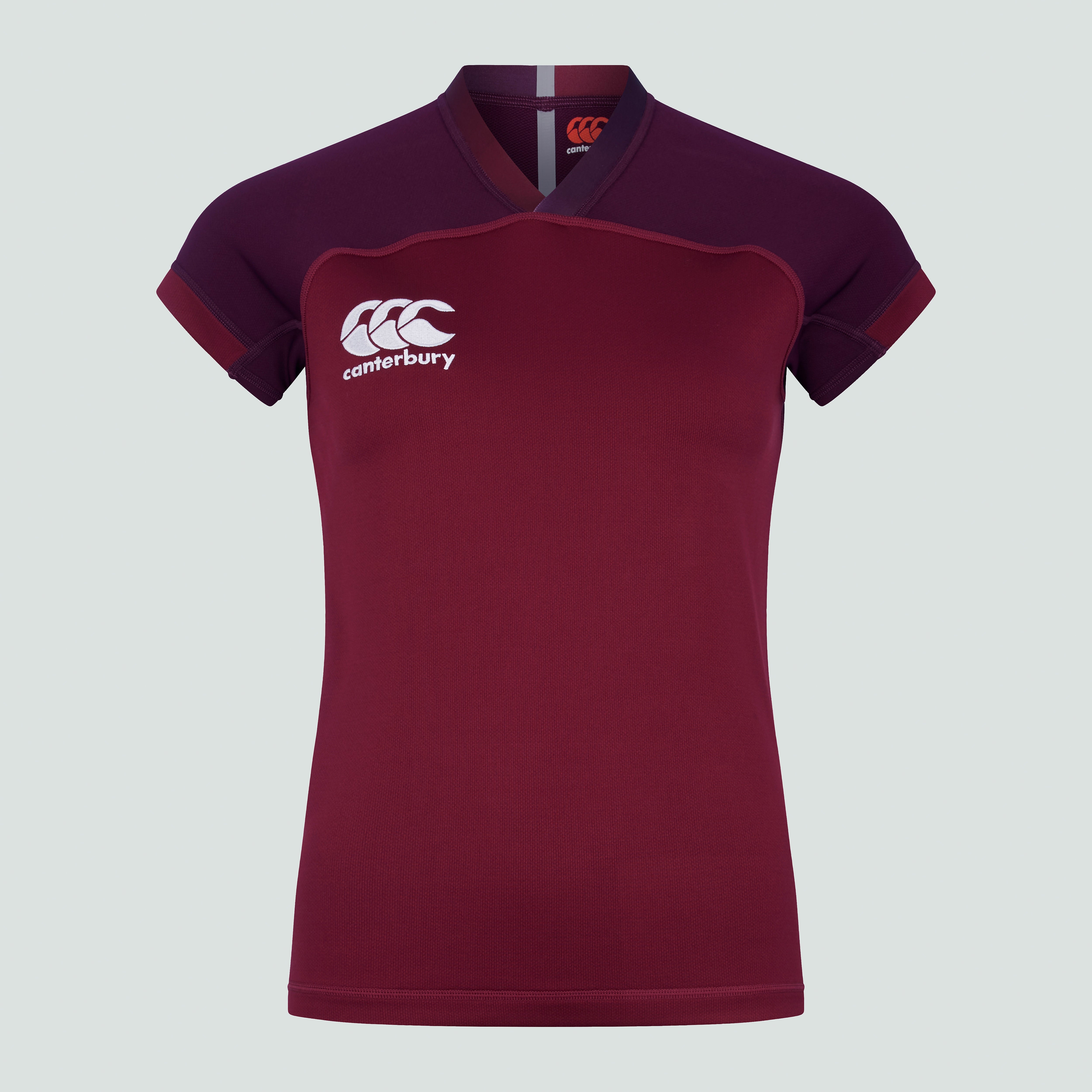 canterbury-vapodri-evader-maglia-rugby-bordeaux-donna image 1