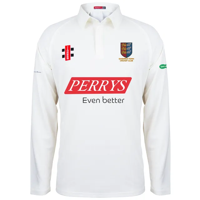 gray-nicolls-sandwich-town-cc-matrix-v2-maglia-cricket-manica-lunga-avorio-senio image 1