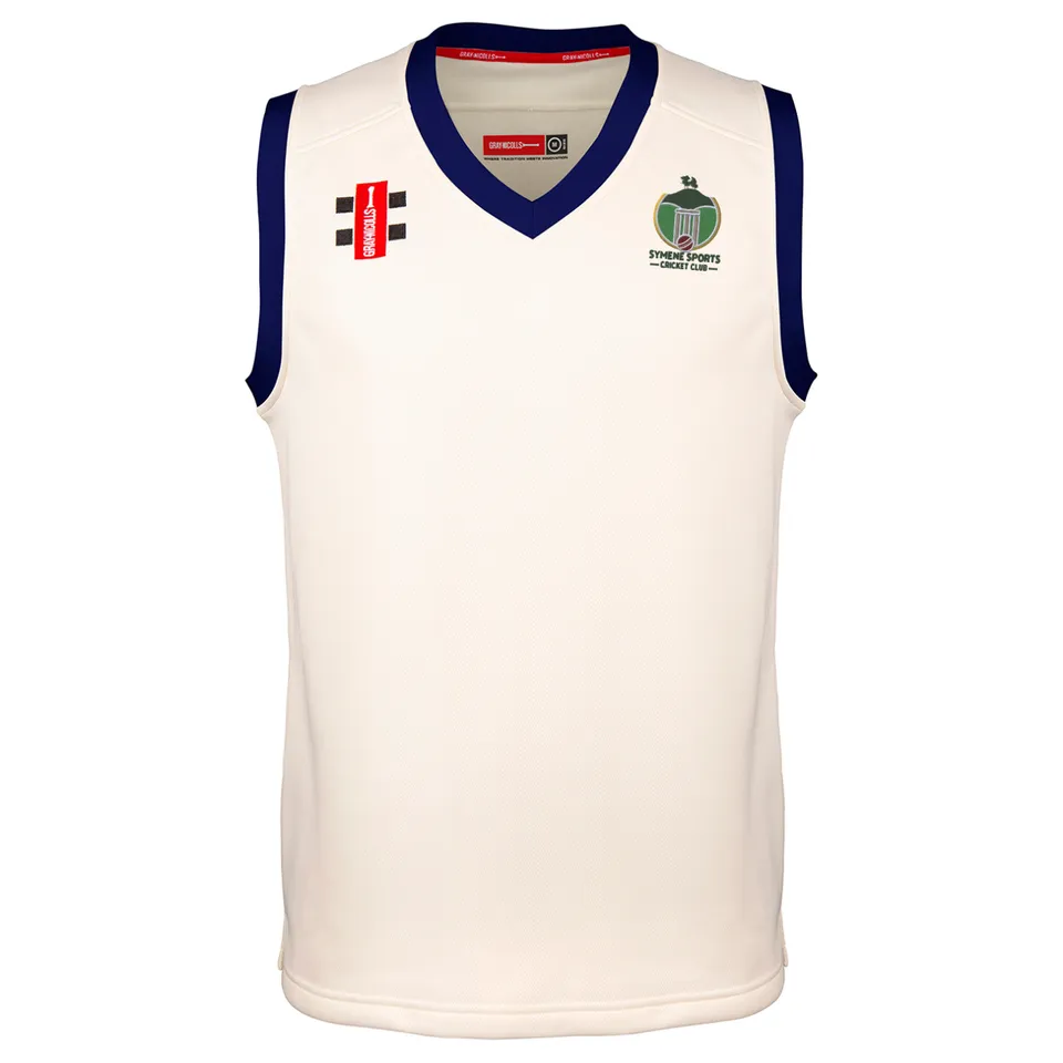 gray-nicolls-symene-cc-junior-pro-performance-slipover-avorio-navy image 1