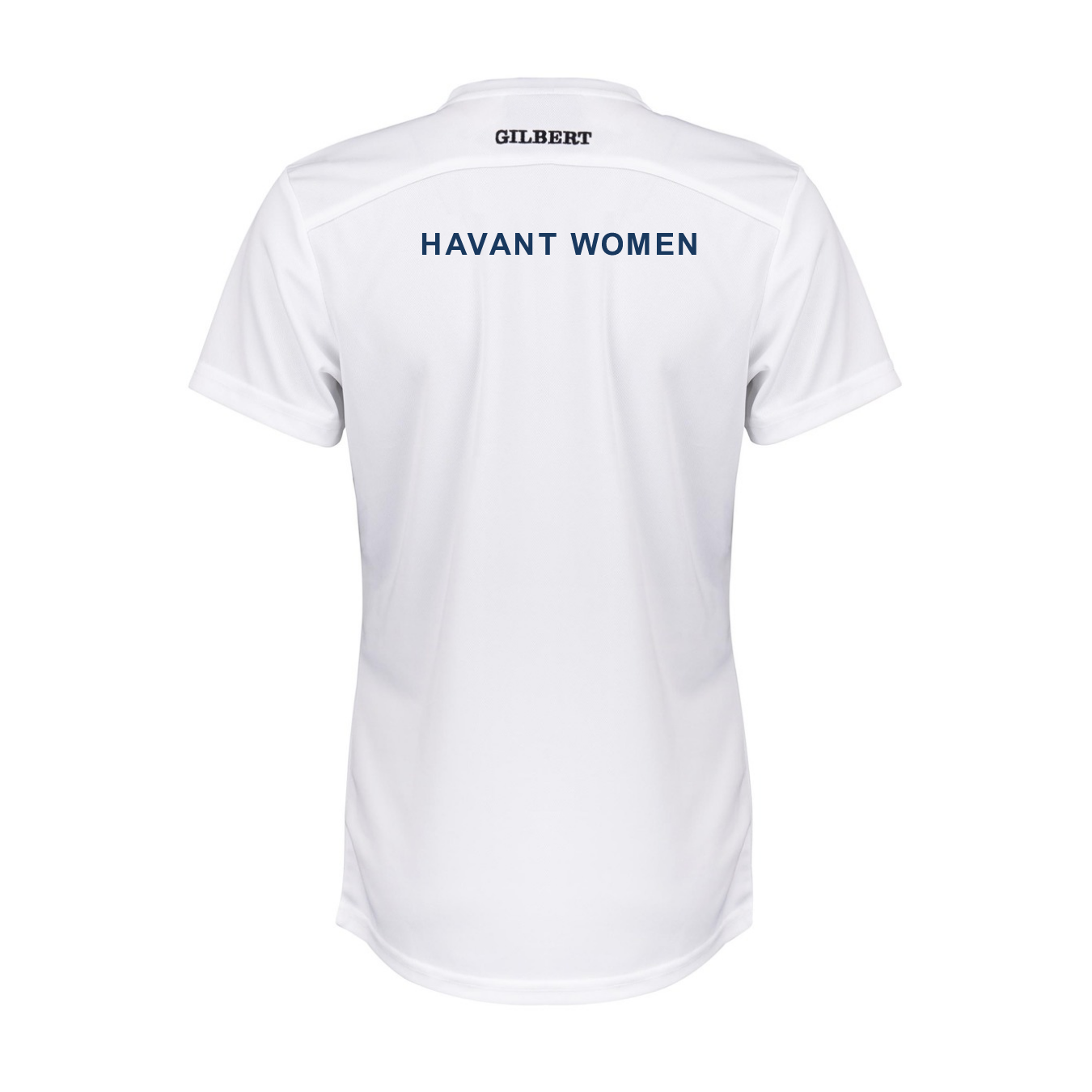 gilbert-rugby-havant-rfc-photon-ii-t-shirt-donna-manica-corta-bianco image 1