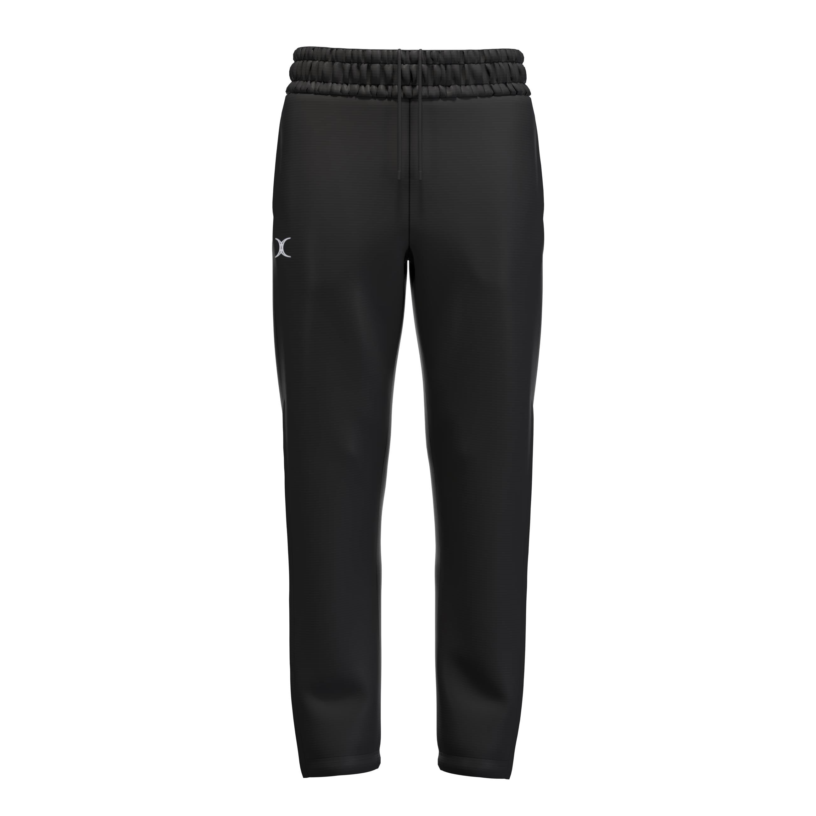 gilbert-rugby-atom-pantaloni-tuta-junior-nero-e-blu-navy image 1