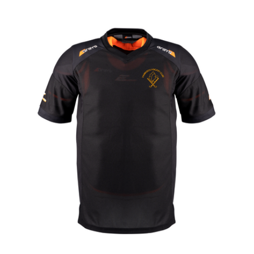 grays-elite-pro-gk-s-s-smock-senior-thurrock-h-c-maglia-portiere-hockey-nera image 1