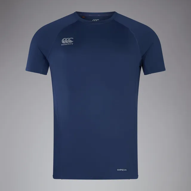 canterbury-mens-small-logo-superlight-t-shirt-blu-navy image 1