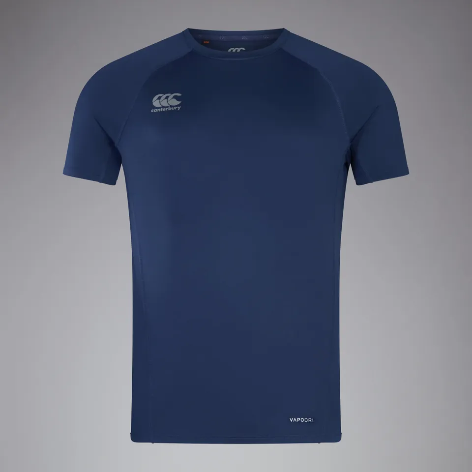 canterbury-mens-small-logo-superlight-t-shirt-blu-navy image 1