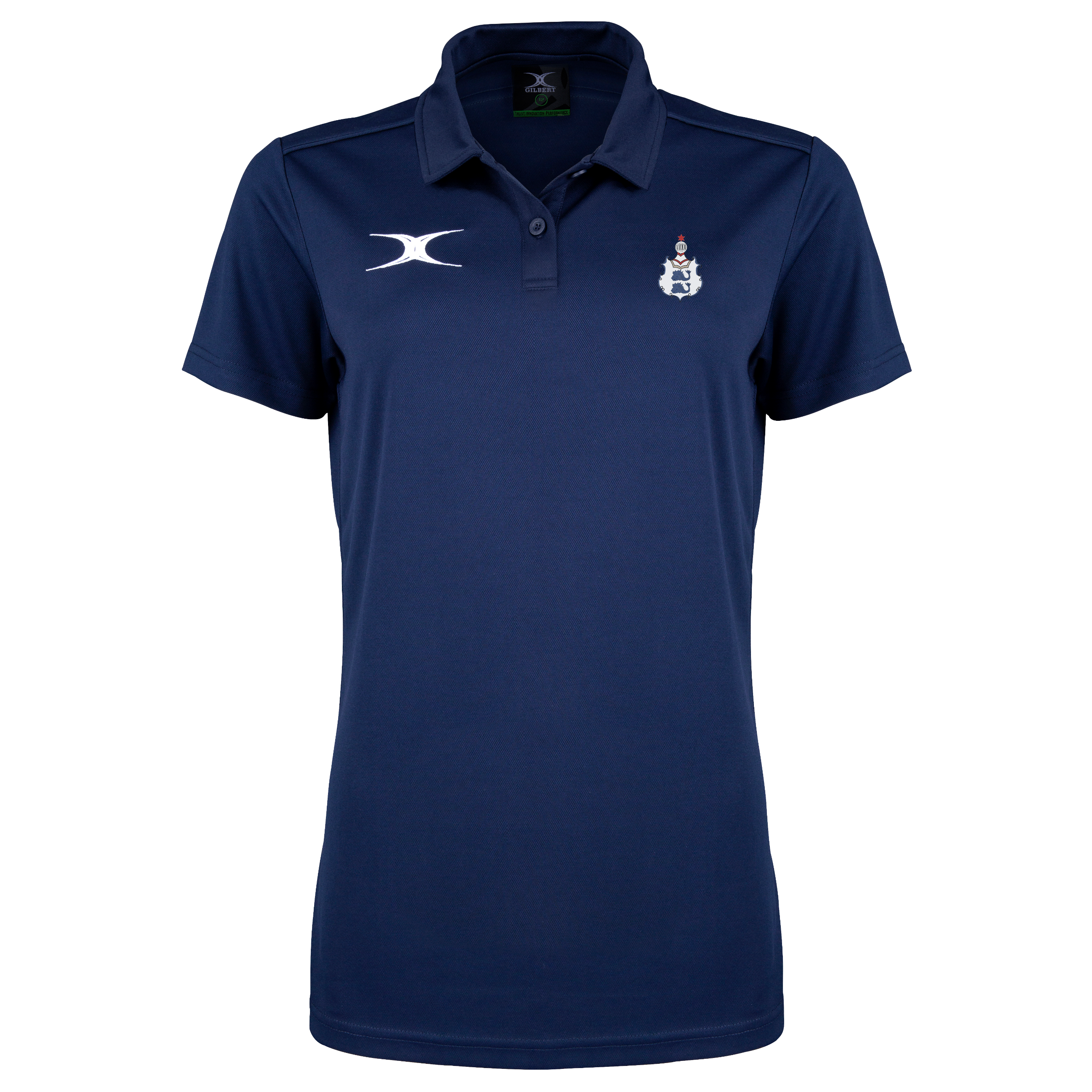 gilbert-rugby-brighton-rfc-junior-polo-photon-ii-manica-corta-blu-navy image 1