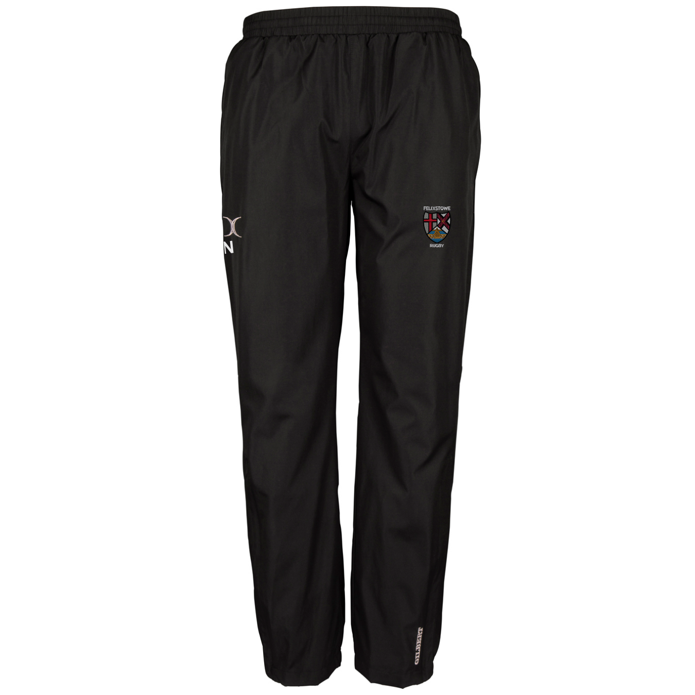 gilbert-rugby-felixstowe-rfc-photon-pantaloni-donna-nero image 1